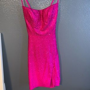 This Sherri Hill dress is so pretty. Stretchy material size 00